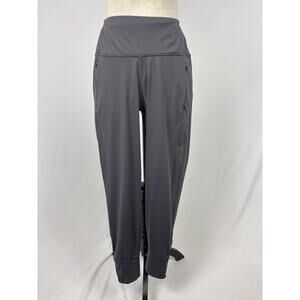 Lululemon Jogger Leggings Grey 8 Zip Pockets Zipper Ankles
